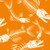 Orange Fish Skeleton