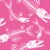Pink Fish Skeleton